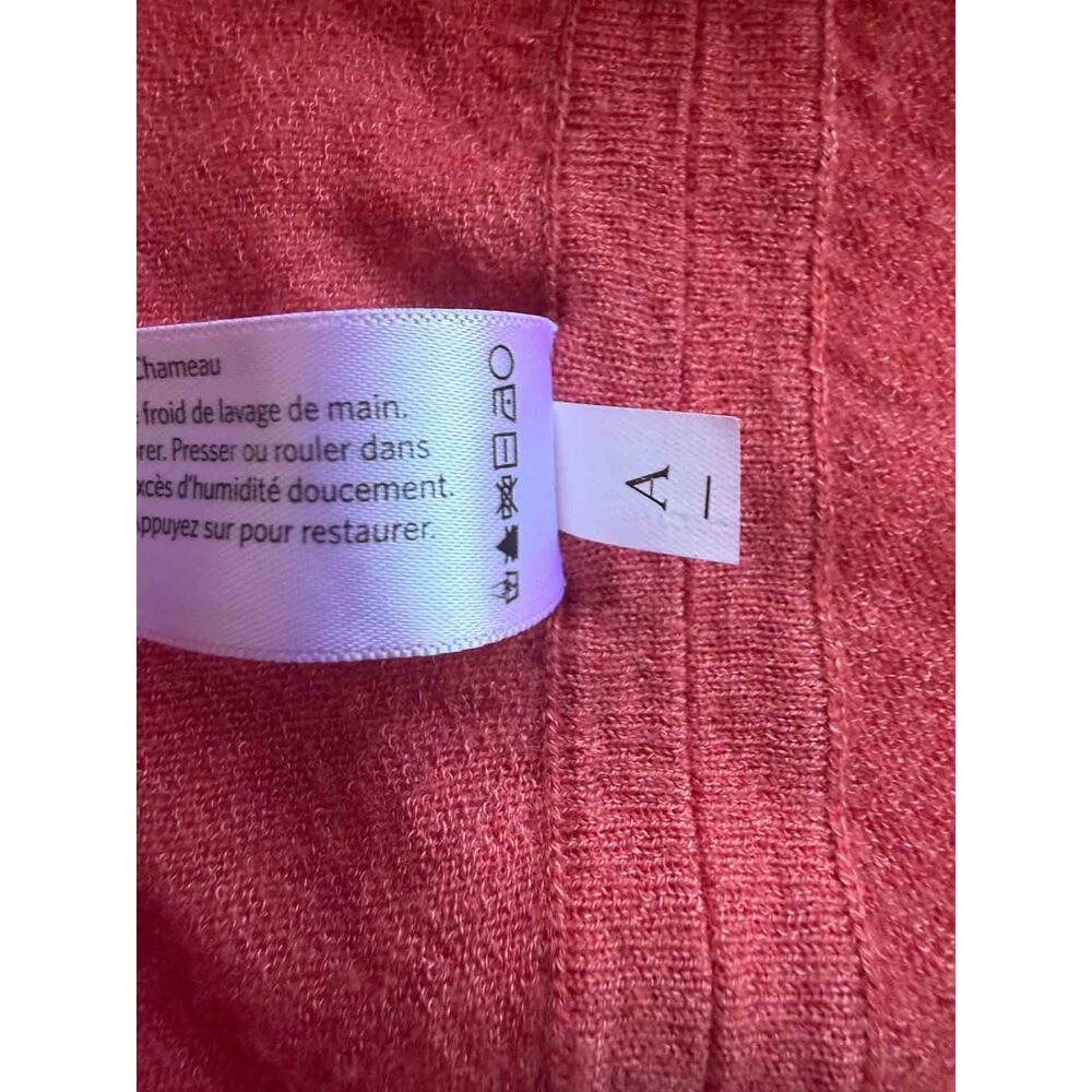Eileen Fisher Coral Open Cardigan M Wool Modal Camel Batwing Dolman Italy Yarn - Picture 12 of 16